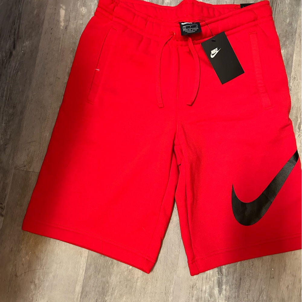Nike Men’s Bright Red Athletic Shorts